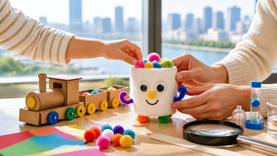 大阪市から行きやすい5歳児向け週末ワークショップのイメージ