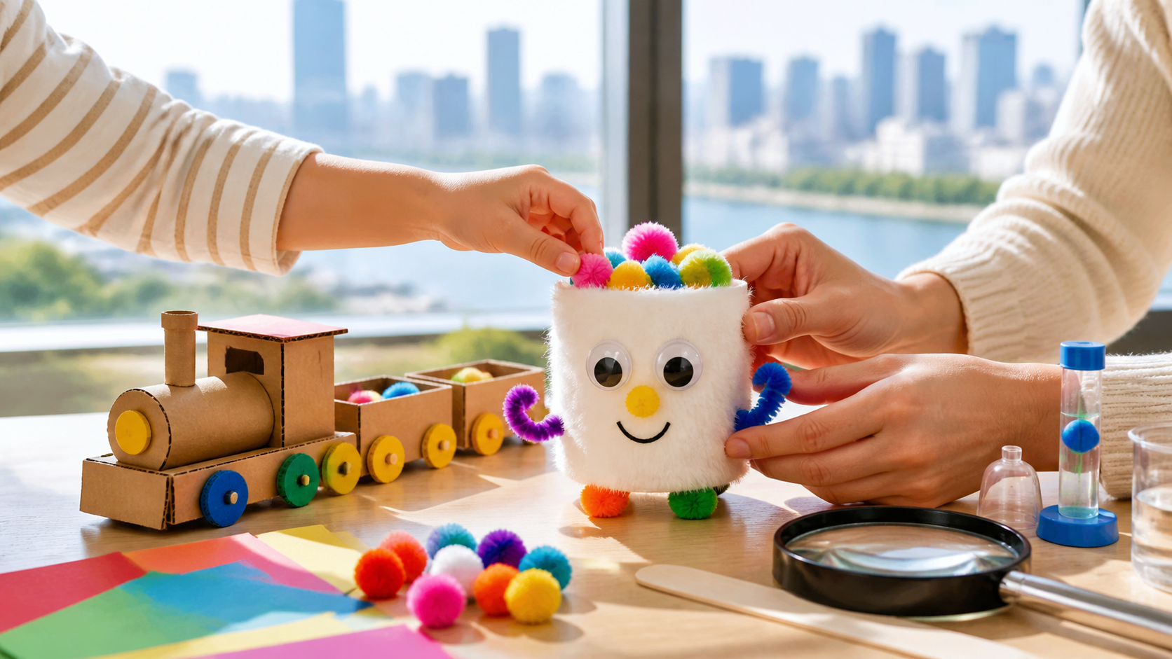 大阪市から行きやすい5歳児向け週末ワークショップのイメージ
