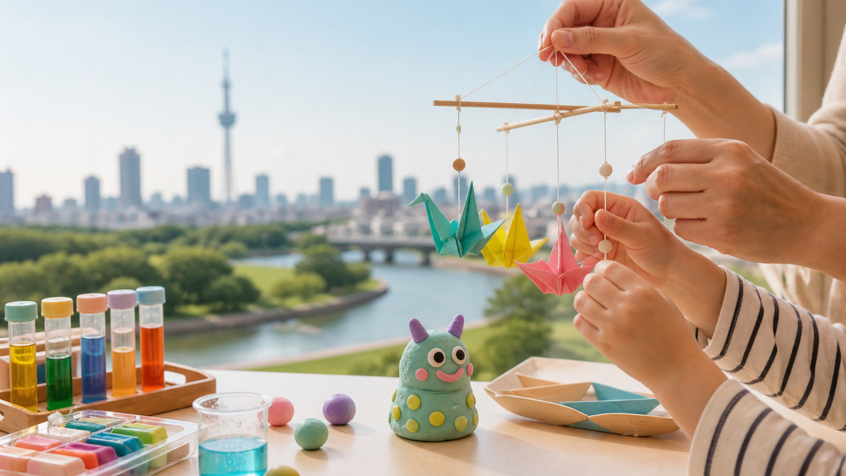 東京都の5歳児向け週末ワークショップのイメージ