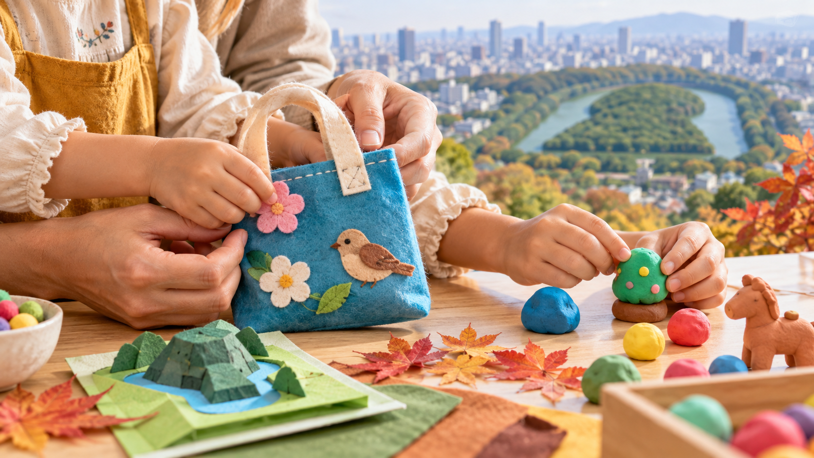 堺市から行きやすい5歳児向け週末ワークショップのイメージ